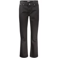 Schwarze Baumwoll Straight-Leg Jeans & Hosen Guess