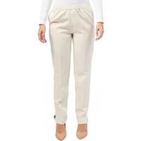 Weiße Twill Stretch Jogger Hose Guess