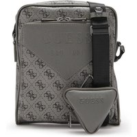 Guess Crossbody Bags - GUESS Milano herren Umhängetasche Grau HMMILS-P426 - Gr. unisize - in Grau - für Damen