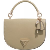 Guess Crossbody Bags - Gizele Mini Saddle Crossbody - Gr. unisize - in Taupe - für Damen