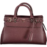 Braune Polyethylen-Handtasche Guess