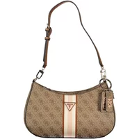 Beige Handtasche aus Polyethylen Guess