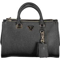 Schwarze Polyethylen-Handtasche Guess