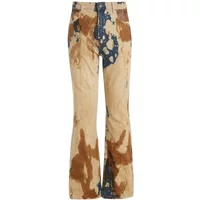 Gebleichte Denim Flare Hose Multicolor Guess