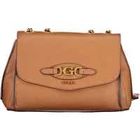 Braune Polyethylen-Handtasche Guess