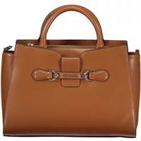 Braune Polyethylen-Handtasche Guess