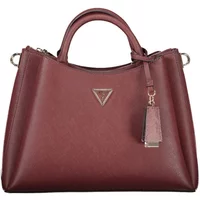 Braune Polyethylen-Handtasche Guess