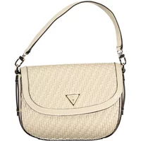 Beige Handtasche aus Polyethylen Guess