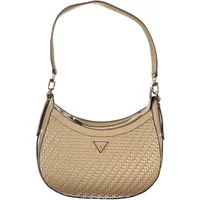 Beige Handtasche aus Polyethylen Guess