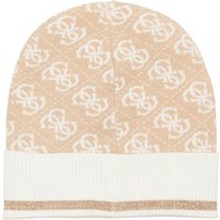 Guess Caps & Mützen - Beanie - Gr. L - in Beige - für Damen