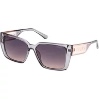 Grau Rosa/Grau Getönte Sonnenbrille Guess