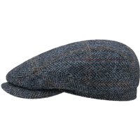 Hereford Harris Tweed Flatcap by Stetson