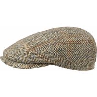 Hereford Harris Tweed Flatcap by Stetson