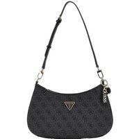 Guess Schultertasche Noelle Top Zip Shoulder Bag coal logo