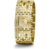 Waterfall Gold Armbanduhr mit Kristallen Guess