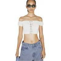 Spitzenkorsett Crop Top Guess