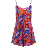 Blumiger Taillierter Playsuit Guess