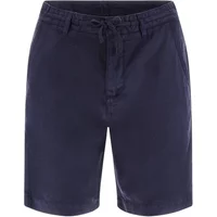 Lyocell Straight Shorts - Blau Guess