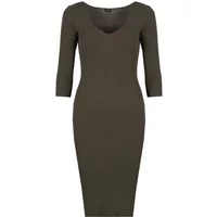 Midi-Kleid mit Geflochtenem Muster Guess