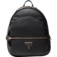 Schwarzer Stylischer Rucksack mit Reißverschluss Guess