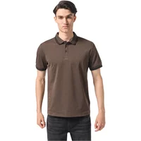 Stretch Piqué Cotton Polo - Marrons Guess