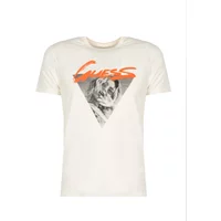 Figurbetontes T-Shirt mit Rundhalsausschnitt Guess