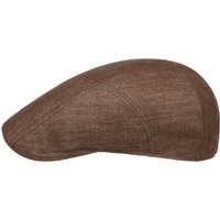 Herringbone Leinen Flatcap by Stetson