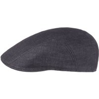 Herringbone Leinen Flatcap by Stetson