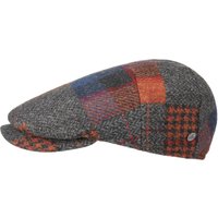 Capri Merino Patchwork Flatcap by Lierys