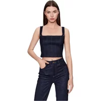 Denim Korsett Top - Blau Guess