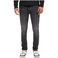 Low-rise Miami Skinny Jeans - Schwarzer Denim Guess