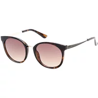 Stylische Sonnenbrille in Havana/Brown Shaded Guess