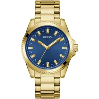 Champ Gold Blau Quarzuhr Guess