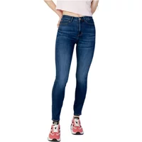 Blaue Plain Zip Jeans Damen Frühling/Sommer Guess