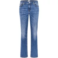 Brooklyn Jeans Blau Damen Straight Fit Guess