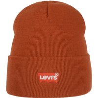 Red Batwing Slouchy Beanie by Levi´s