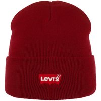 Red Batwing Slouchy Beanie by Levi´s