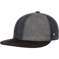 6 Panel Tricolour Ledercap by Lierys