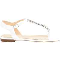 Weiße Spitze Flache Schuhe Ss22 Guess