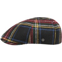 Stewart Wool Check Flatcap by Lierys