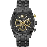 Resistance Multifunktionsuhr Schwarz Gold Guess